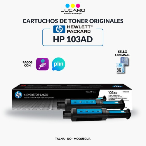 Cartucho de Tóner HP103AD - Original